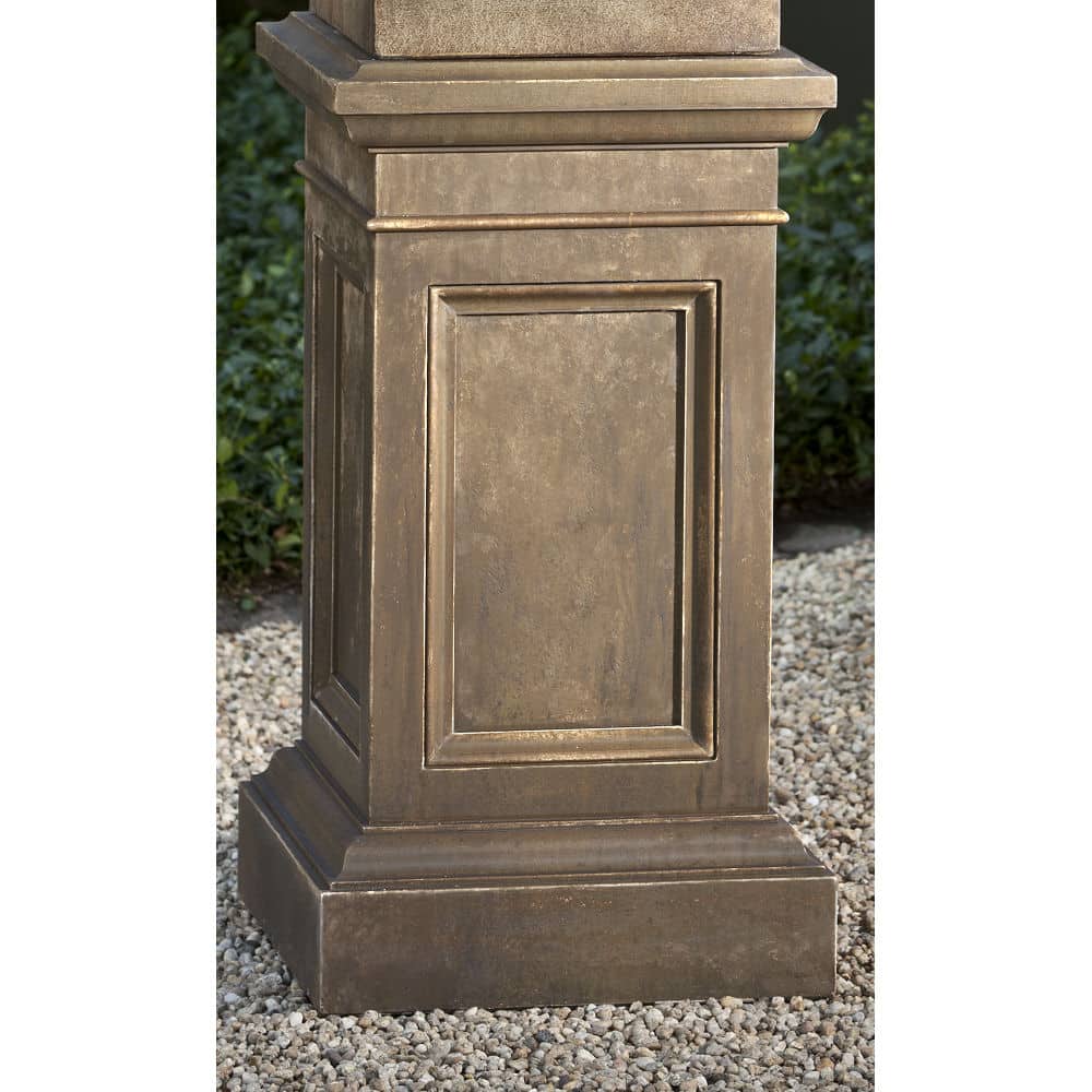 Rustic Rolled Rim Cast Stone Planter Large Kinsey Garden Decor