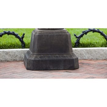 Kinsey Garden Decor Egg Dart Pedestal