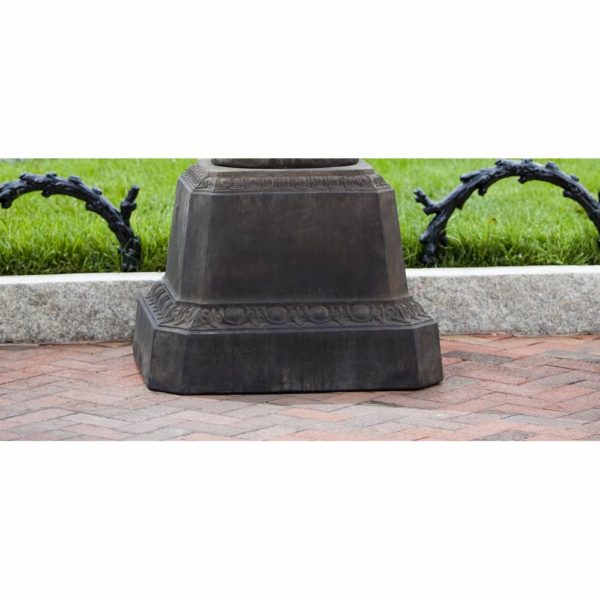 Kinsey Garden Decor Egg Dart Pedestal