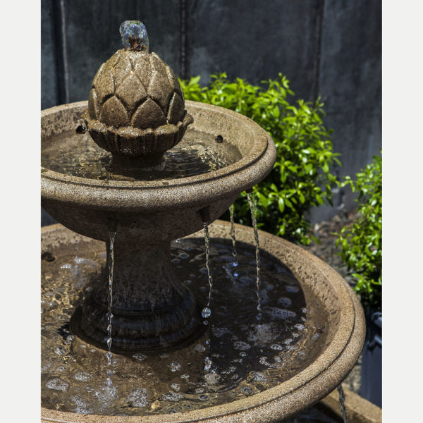 Kinsey Garden Decor La Mirande Tier Fountain