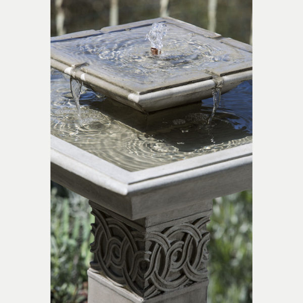 Kinsey Garden Decor Portwenn Bird Bath Fountain