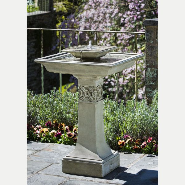 Kinsey Garden Decor Portwenn Bird Bath Fountain