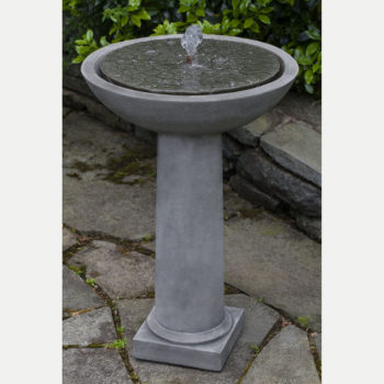 Kinsey Garden Decor Cirrus Bird Bath Fountain