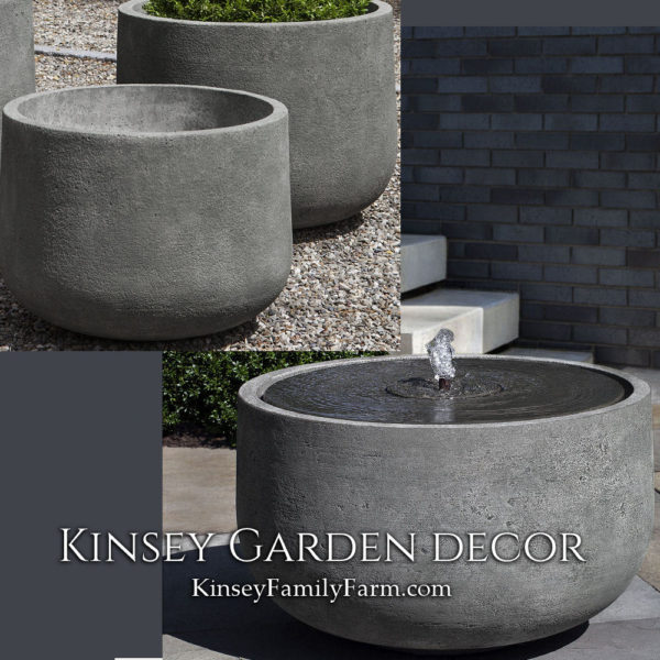 Kinsey Garden Decor Echo Park Fountain set