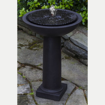 Kinsey Garden Decor Equinox Birdbath Fountain