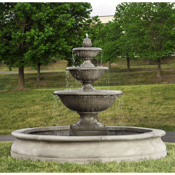 Kinsey Garden Decor Monteros Estate Fountain