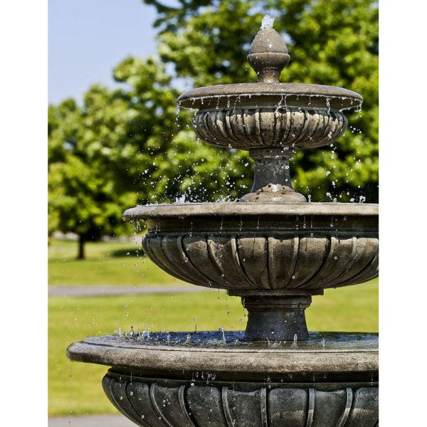 Kinsey Garden Decor Longvue Estate Water Fountain