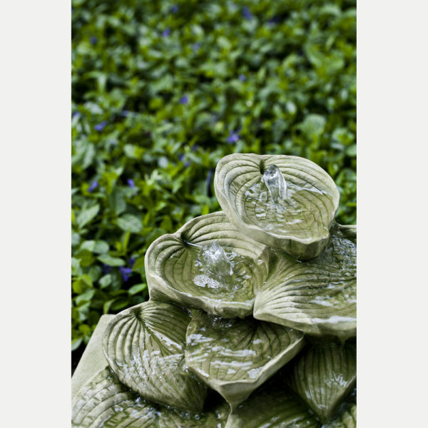 Kinsey Garden Decor Cascading Hosta Water Fountain