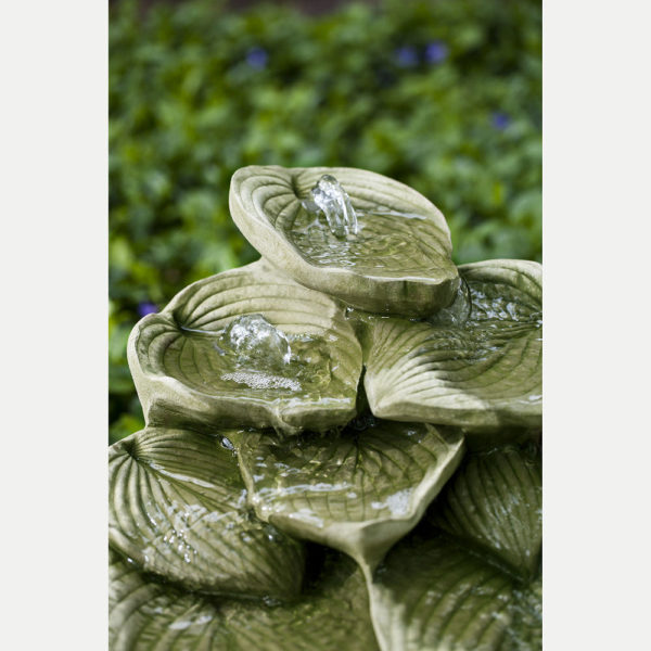 Kinsey Garden Decor Cascading Hosta Water Fountain