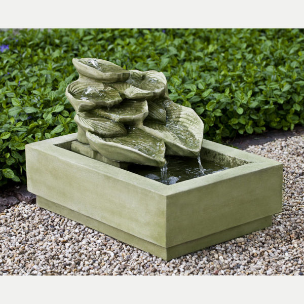 Kinsey Garden Decor Cascading Hosta Water Fountain