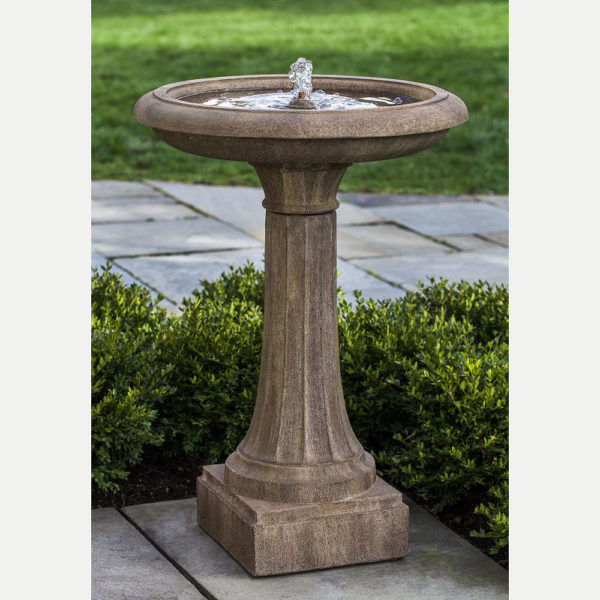 Kinsey Garden Decor Longmeadow Bird Bath Fountain
