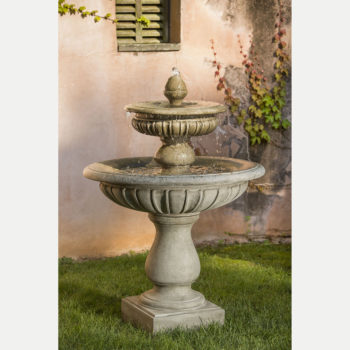 Kinsey Garden Decor Longvue Two Tier Fountain