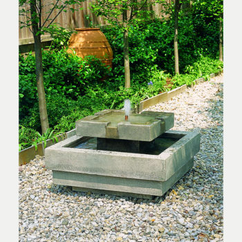 low profile outdoor water