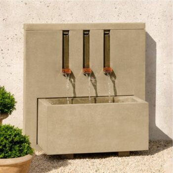 Kinsey Garden Decor Mondrian Fountain
