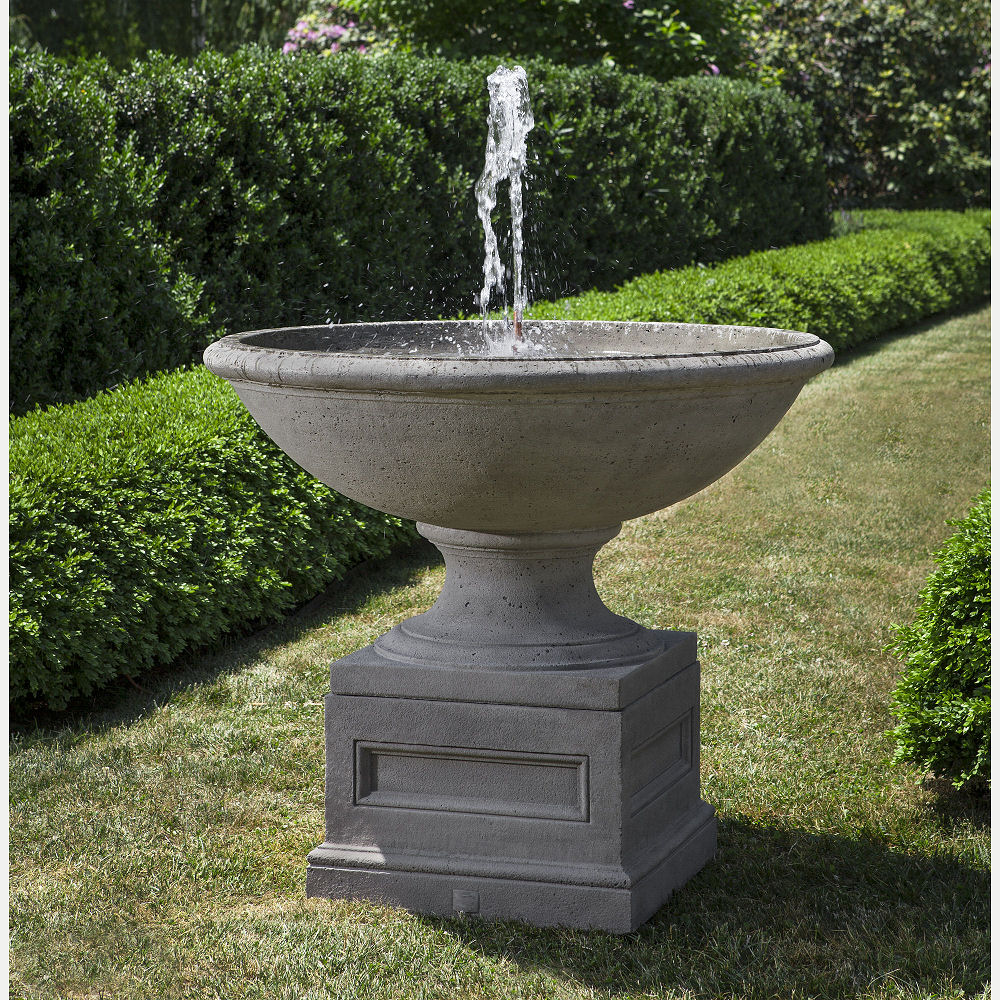 Large Bowl Condotti Outdoor Water Fountain Kinsey Garden Decor