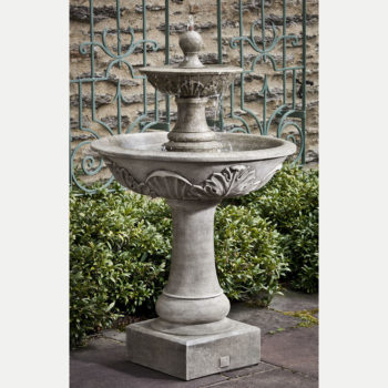 Kinsey Garden Decor Acanthus Tier Fountain