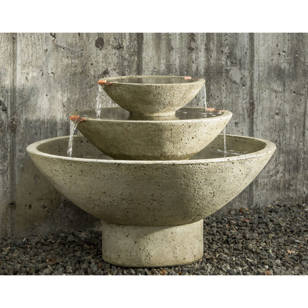 Kinsey Garden Decor Carrera Oval Fountain