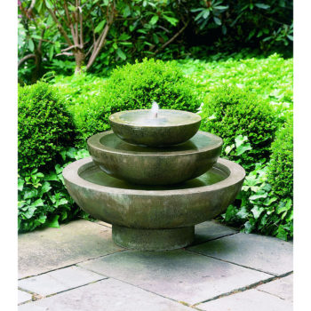 Kinsey Garden Decor Platia Tier Water Fountain