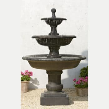 Kinsey Garden Decor Vicobello Three Tier Fountain
