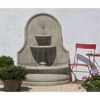 Kinsey Garden Decor Estancia Wall Water Fountain