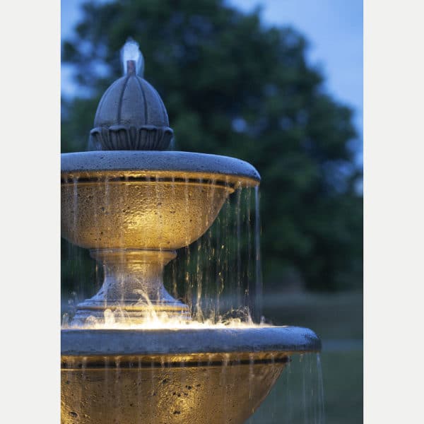 Kinsey Garden Decor Monteros Three Tier Fountain