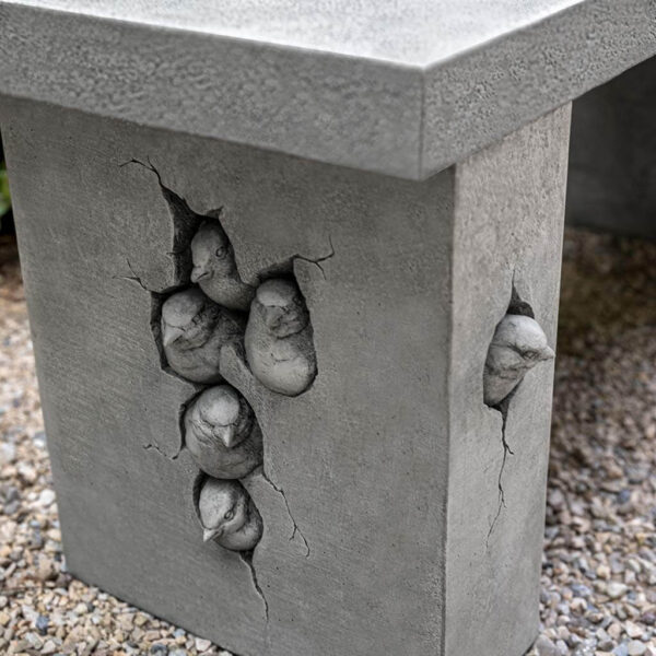 Kinsey Garden Decor Birdhouse Bench