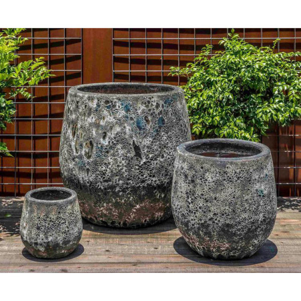 Kinsey Garden Decor Baleares Planter Fossil Grey