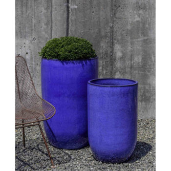 Kinsey Garden Decor Cole Planter Riviera Blue