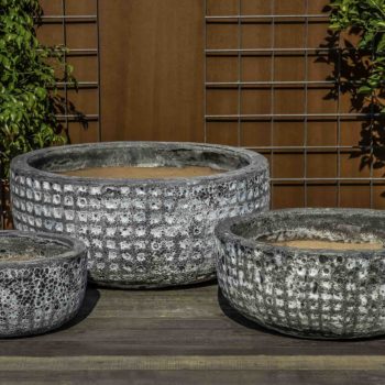 Kinsey Garden Decor Escada Planter Fossil Grey