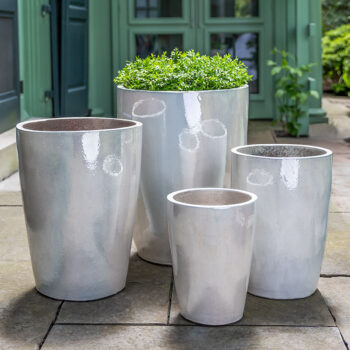 Kinsey Garden Decor Ojai ceramic Planter Pearl