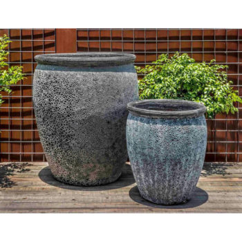 Kinsey Garden Decor Paraiso Planters Fossil Grey