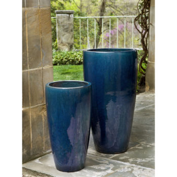 Kinsey Garden Decor Rioja Planter Indigo Rain