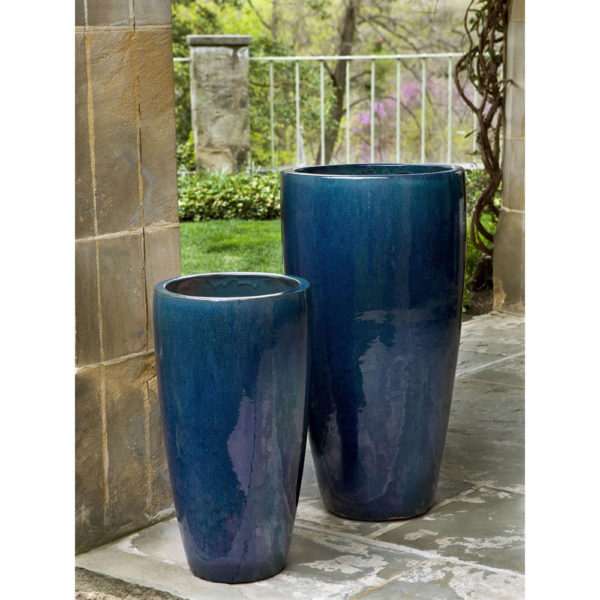 Kinsey Garden Decor Rioja Planter Indigo Rain