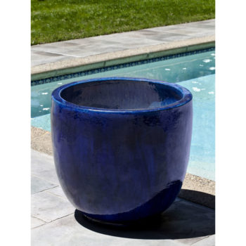 Kinsey Garden Decor Sem Planters Riviera Blue