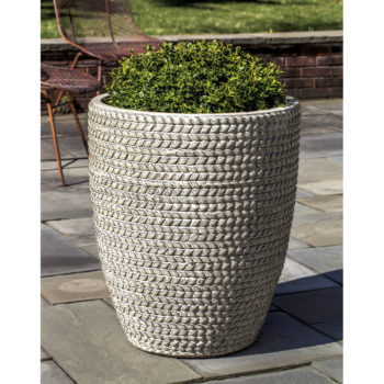Kinsey Garden Decor Sisal Weave Tall Cream