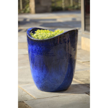 Kinsey Garden Decor Sorriso Planters Riviera Blue