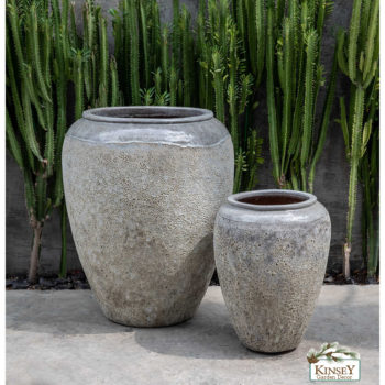 Kinsey Garden Decor Sureda Jar Angkor Grey Mist