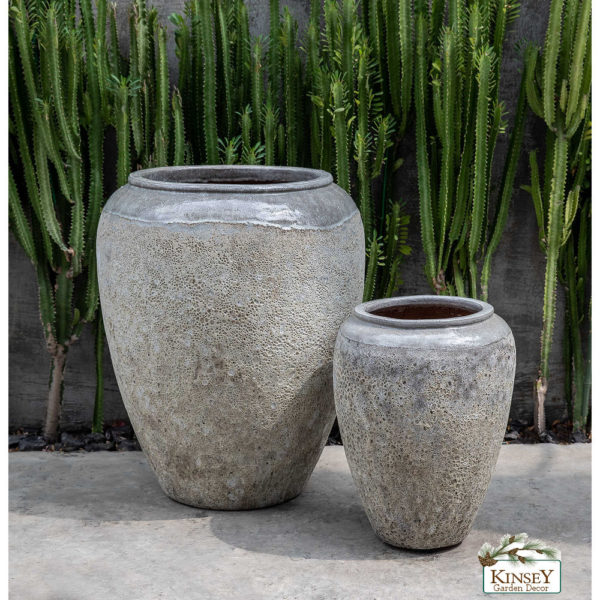 Kinsey Garden Decor Sureda Jar Angkor Grey Mist
