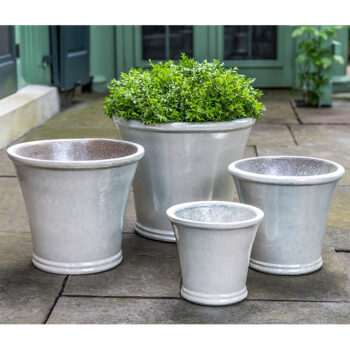 Kinsey Garden Decor Valette ceramic Planter Pearl