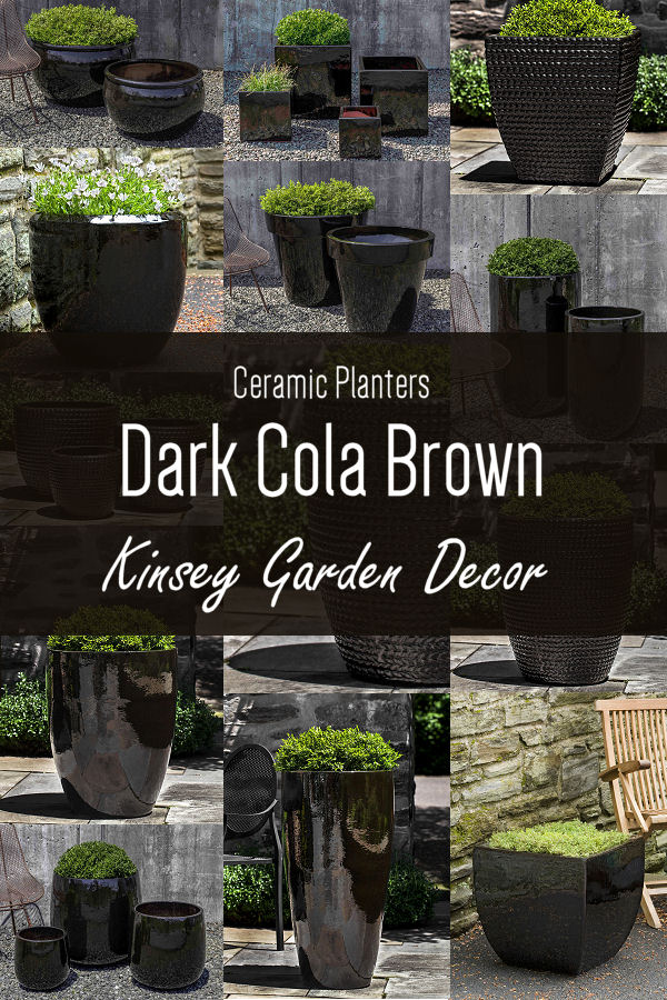 Kinsey Garden Decor ceramic planters cola