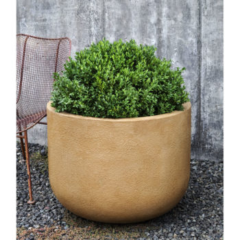 Kinsey Garden Decor Contour GFRC planter
