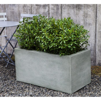 Kinsey Garden Decor Metropolis Rectangle GFRC planter