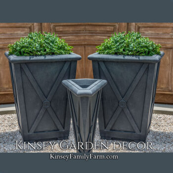 Kinsey Garden Decor Directoire Outdoor Planters Medium