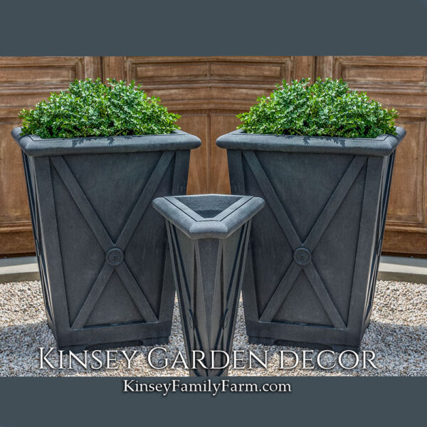 Kinsey Garden Decor Directoire Outdoor Planters Medium