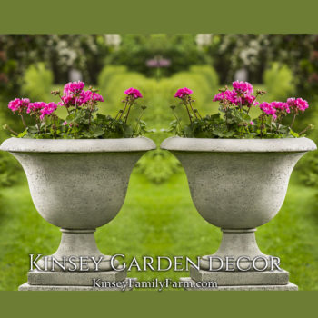 Kinsey Garden Decor Fairfield Urn Planter set