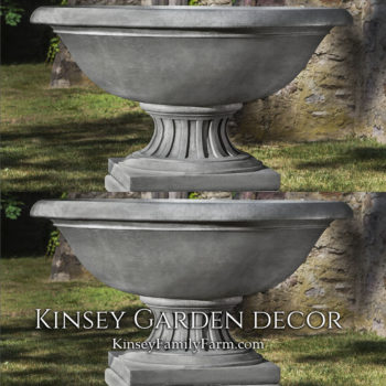 Kinsey Garden Decor Fonthill Urn Planter set