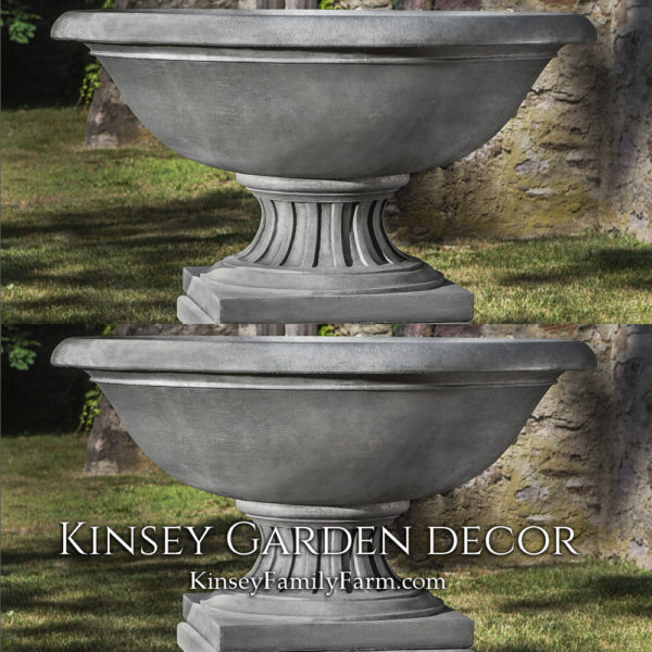 Kinsey Garden Decor Fonthill Urn Planter set