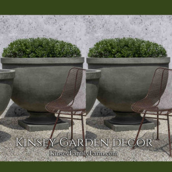 Kinsey Garden Decor Huntington Urns large