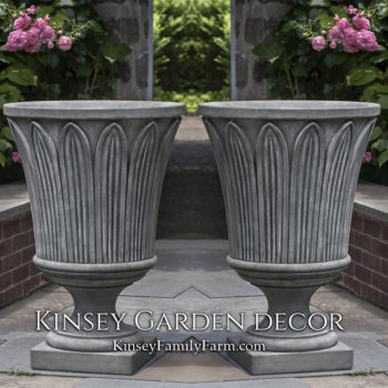 Kinsey Garden Decor Las Palmas Urns