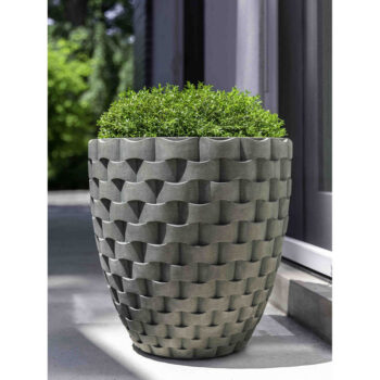 Huntington Bowl Extra Large Outdoor Planter Kinsey Garden Decor